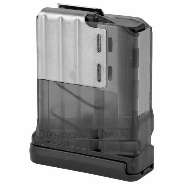 Lancer AR-10 7.62x51mm NATO / 6.5 Creedmoor 10-Round Translucent Smoke Magazine