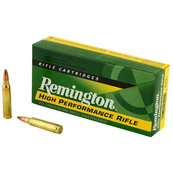 Remington High Performance .223 Remington 55gr Pointed SP 200-Rounds