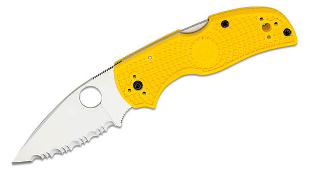 Spyderco C41SYL5 Native 5 Salt Folding Knife 2.95" Serrated Edge