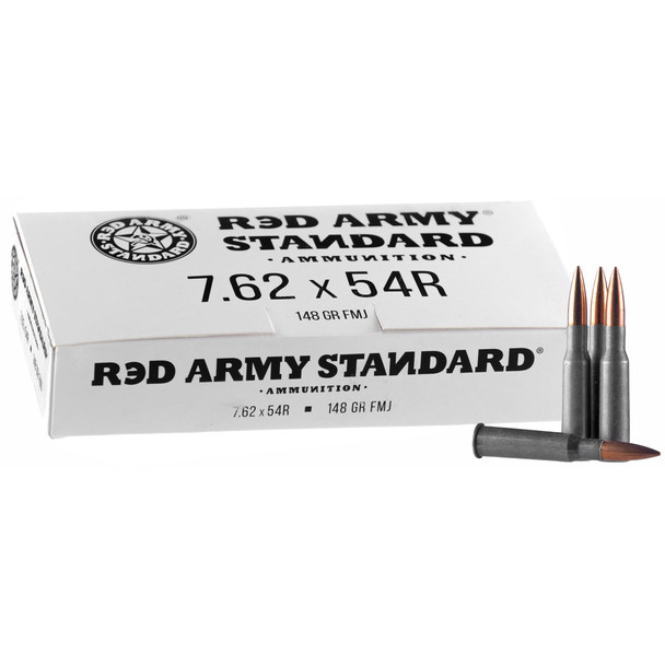 Century Arms Red Army Standard 7.62x54R 148gr FMJ Ammunition 20rds