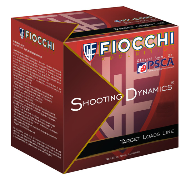 Fiocchi Shooting Dynamics 12 Gauge 2.75" 1oz 7.5 Shot Ammunition 25-Rounds