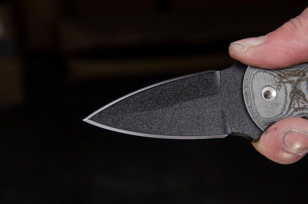 Tops Ranger Short-Stop Fixed Blade Knife 3.13" Spear Point Plain Edge