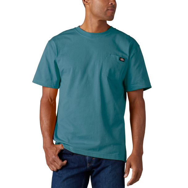 100% 7oz Cotton Pocket Tee 