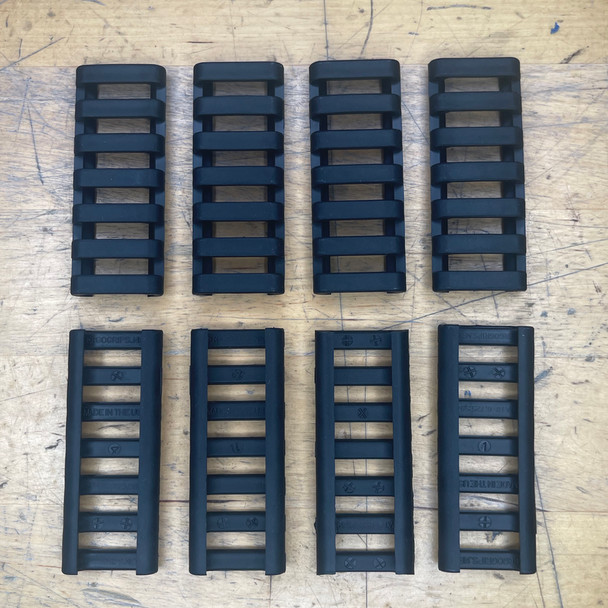 ERGO 7-Slot Low-Pro Ladder Rail Covers 4/Pack, Open box 