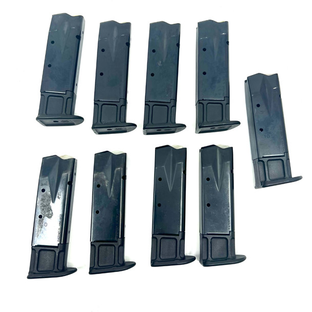 Lot of 9pc S&W SW99 9mm 10Rd Mags, Blem