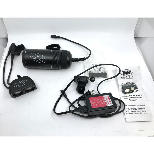 Police Trade 1 Pc Nite Rider Digital Patrol Police Bike Light System In Need Of Repair