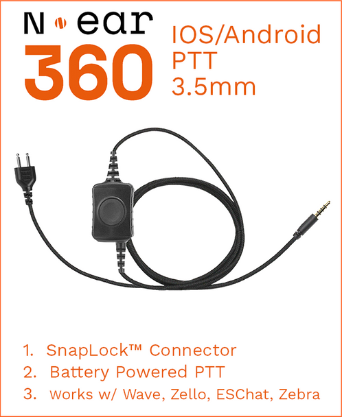 N-Ear IOS/Android PTT 3.5mm