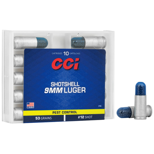 CCI Shotshell 9mm Shotshell Ammunition 10-Rounds 