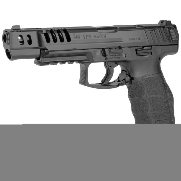 HK VP9 Match Optic Ready 9MM Pistol w/4  20rd Magazines