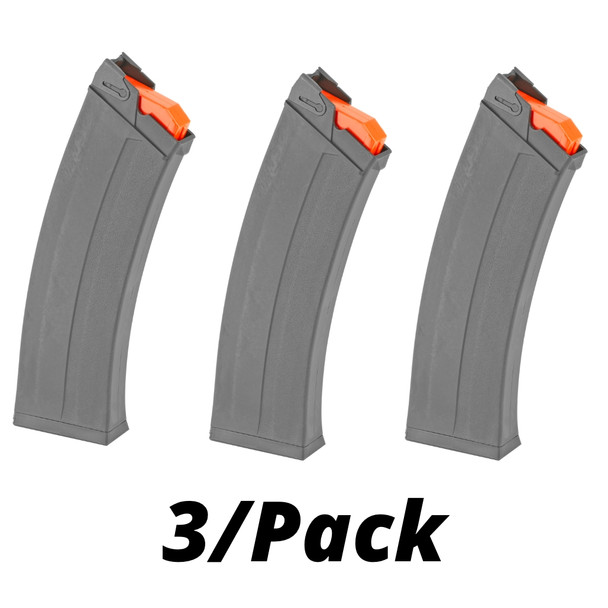 SDS Imports Saiga Style Shotgun 12GA 10 Round Magazine - Gen 2 Anti-Tilt Orange Follower - US Made , 3/PACK