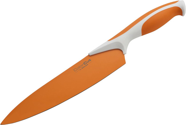 Boker Colorcut Chefs Knife with 8 1/8 in. Blade, Apricot Orange