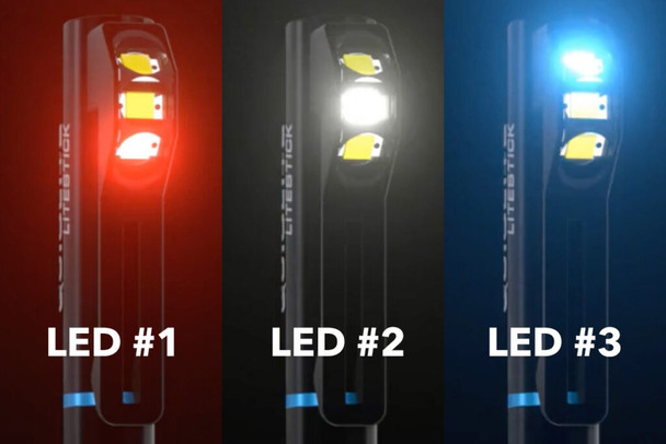 Quiqlite LiteStick Rechargeable Programmable Clip-On Pocket Light