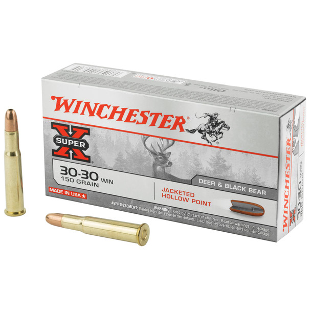 Winchester Super-X .30-30 Win 150gr HP Ammunition 20-Rounds