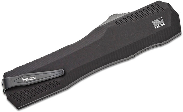 Kershaw 9000T Matt Diskin Livewire Automatic OTF Knife 3.3" Tanto Blade
