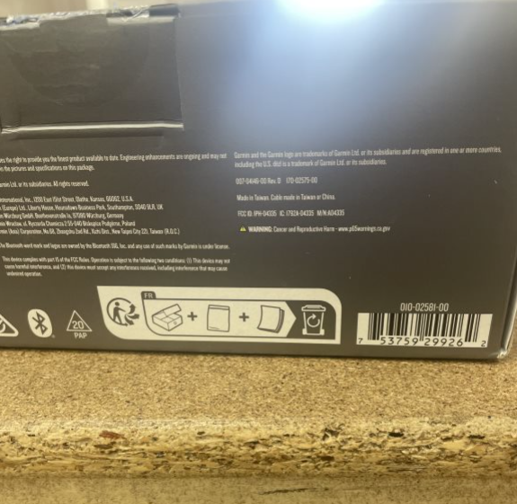 Garmin Dēzl Headset 200 Premium 2-in-1 Trucking Headset OPEN BOX