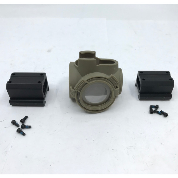 Police Trade Lot Of 3 Pcs Trijicon MRO Accessories USED.