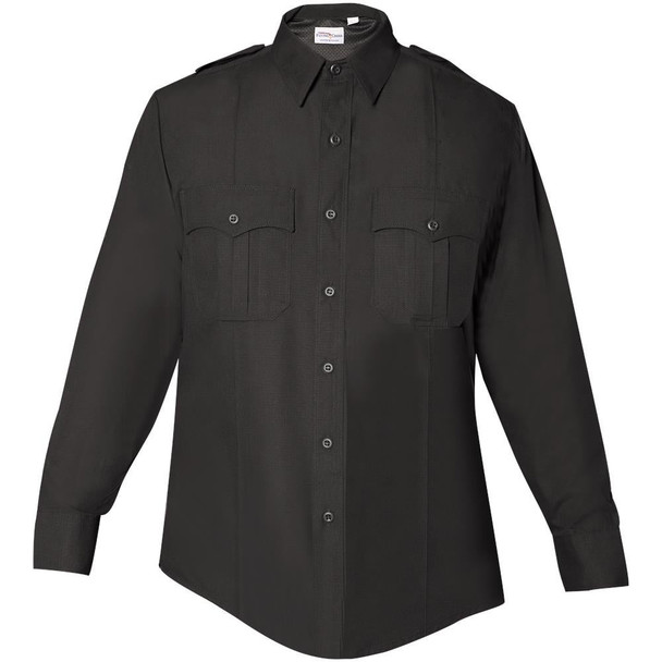 Flying Cross Men's Fx Class A Long Sleeve Duty Shirt Black