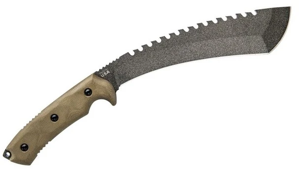 Tops Tundra Trekker Fixed Blade Knife 9" Dual Serrated/Plain Edge