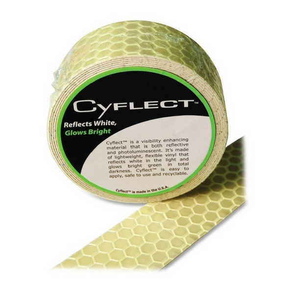 Cyalume Cyflect Sew On, Glow In The Dark Reflective Honeycomb Tape – 1″ X 150′