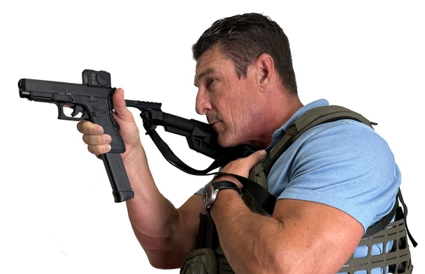 BattleSteel ARM Glock Grip Extension Stabilizer