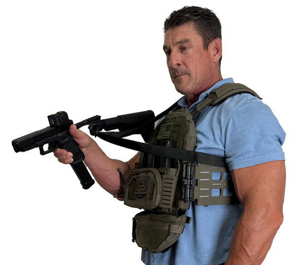 BattleSteel ARM Glock Grip Extension Stabilizer