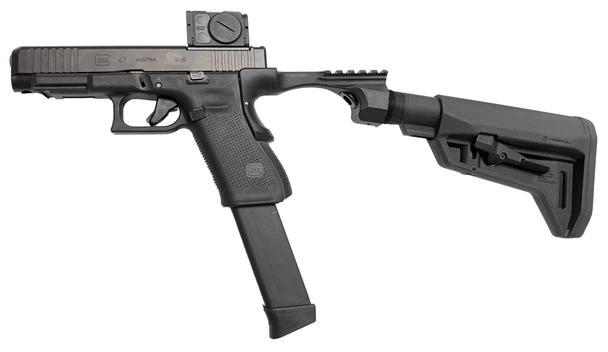 BattleSteel ARM Glock Grip Extension Stabilizer