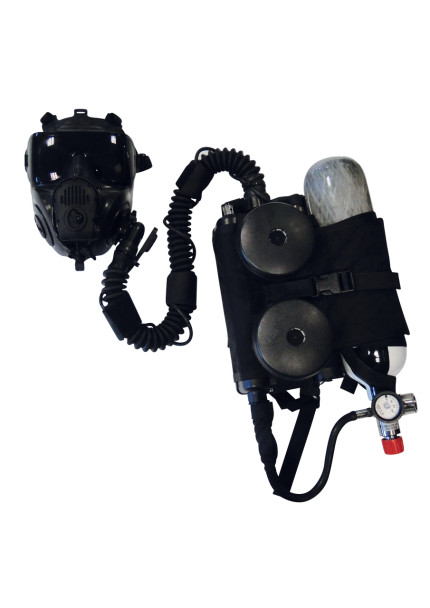 Avon Protection ST53 SCBA 4500 psi Mask, 60 Minute Cylinder With (RIC) Rapid Intervention Coupling Module, Buddy Breather and soft case
