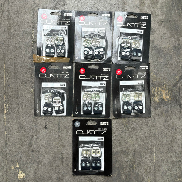 Lot of 7pc Look Quartz MTB Cleats,New/Old Stock