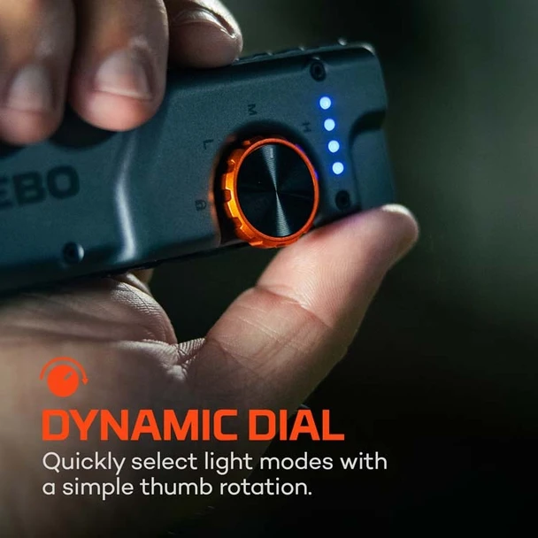 Nebo Edge 2K EDC Tactical Rechargeable Flashlight 2000 Lumens