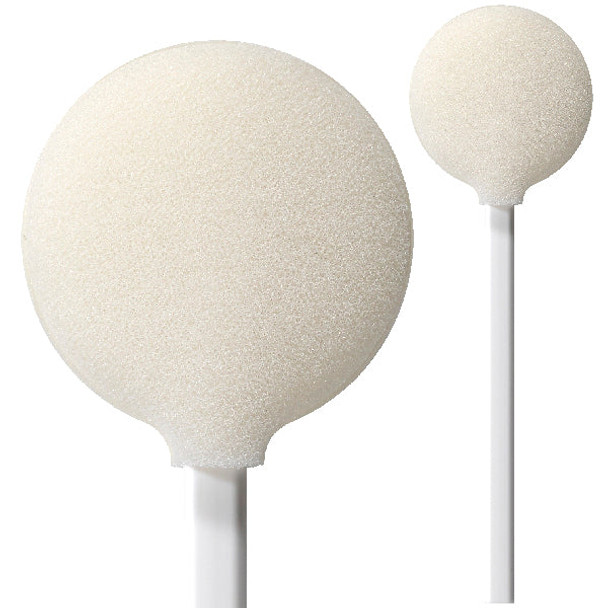 Swab-Its 4.060” Foam Swab with Large Circular Foam Mitt and Polypropylene Handle 50pcs