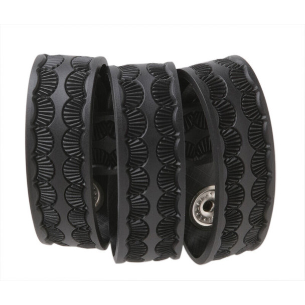 Uncle Mikes Basketweave Molded 2" Belt Keepers 4 Pack