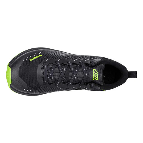 Lowa Amplux Trail Running Shoes - Black/Lime