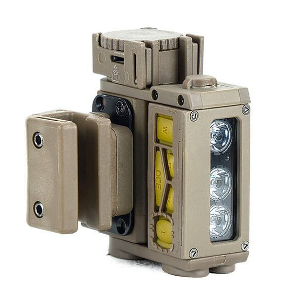 Fox Fury HHC Olive Drab Green (ODG) Tactical Headlamp/Helmet Light