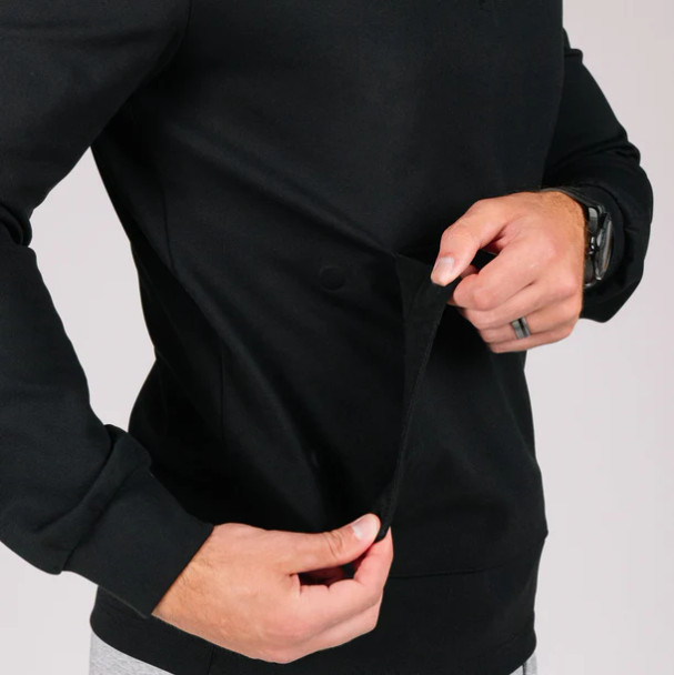 Arrowhead Durable Hoodie - Midnight Black