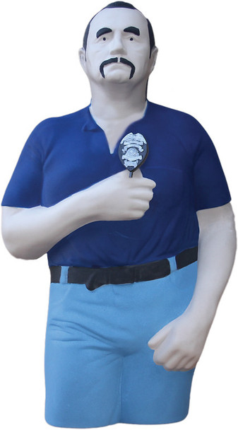 Dummies Unlimited SWAT Target, "Ross" (Male Reactionary)