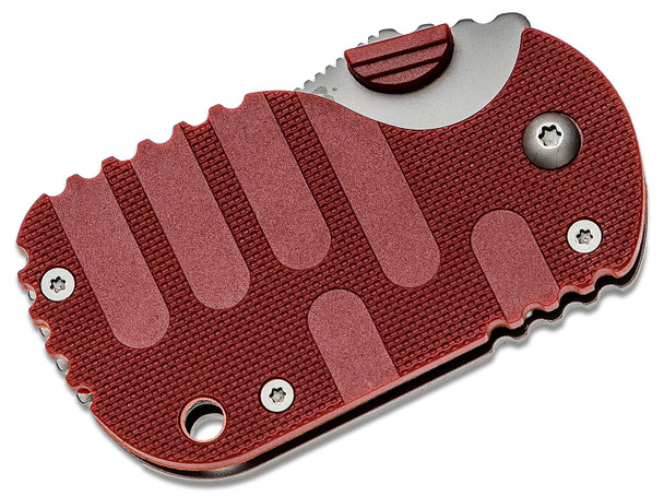 Boker 01BO584 Rescom Red Rescue Folding Knife 1.9" Serrated Edge