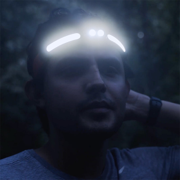 Nebo Curvbeam 600 Flex Headlamp CurvBeam Design with 180º Wide Angle Illumination 600 Lumens