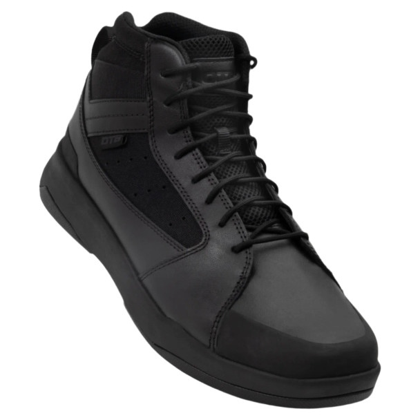 OTB Boots T-Kool Mid Black Leather Boot