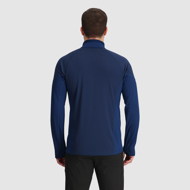 Outdoor Research Men's Deviator Fleece Half Zip Cenote Jacket