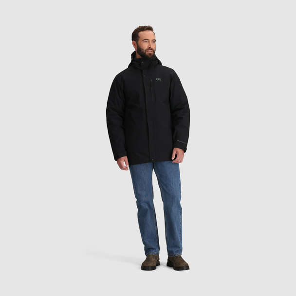 Outdoor Research Men's Foray 3L 3-in-1 Black Parka