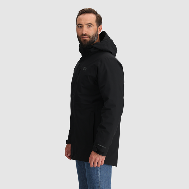 Outdoor Research Men's Foray 3L 3-in-1 Black Parka