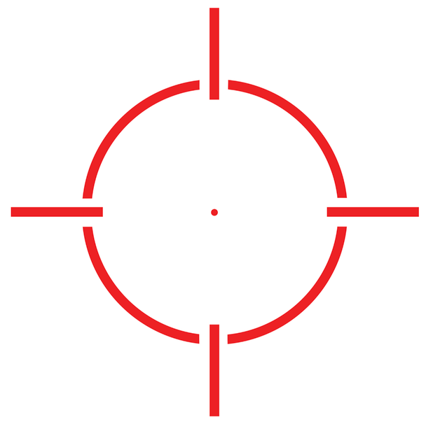 ZeroTech Thrive HD 1x20 Micro Prism Dot Illuminated Reticle Scope