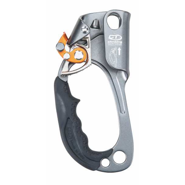 Climbing Technology Quick Up Ascenders, Left Hand, Grey #34309