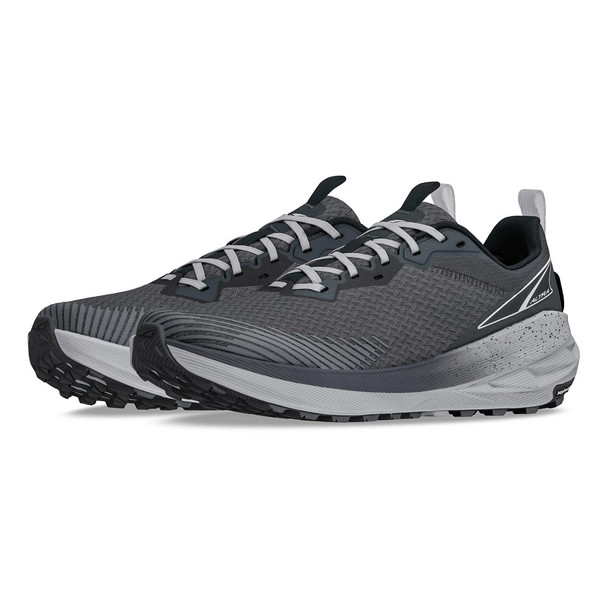 Altra Mens Experience Wild 2 Gray Running Shoes