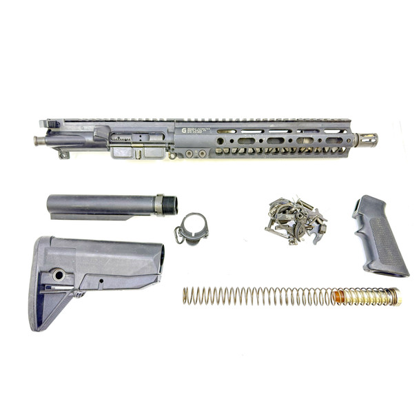 LMT Guardian 2000 10.5" Complete Upper Receiver w/Geissele Rail and Trigger parts kit #5, Police Trade