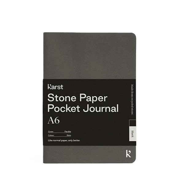 Karst Slate A6 Pocket Blank Journal