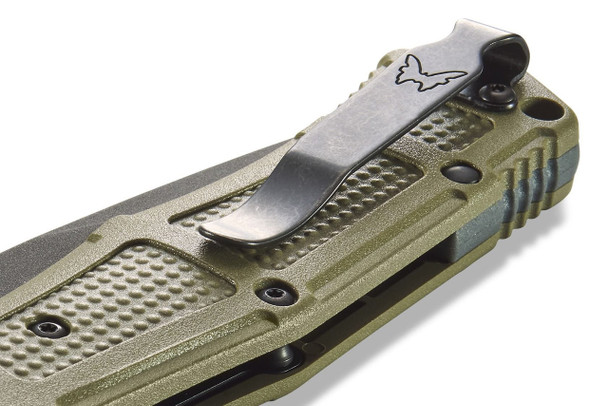 Benchmade Claymore Ranger Green Drop-point 3.6" Folding Knife