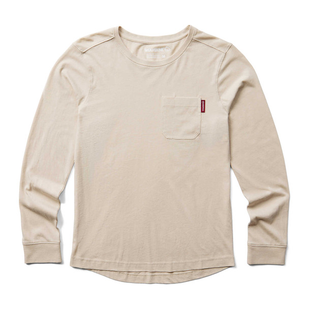 Wolverine Women's Classic Pocket Stone Long Sleeve Tee