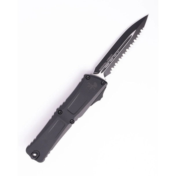 Microtech 1142-3T Combat Troodon Gen III D/E - Black Handle - Black Blade