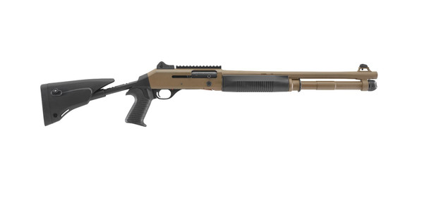 Benelli M4 EXT 12 GA 18.5" 7+1 FDE Shotgun